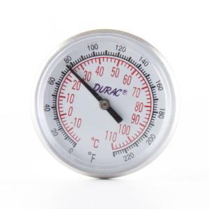 Bimetallic Dial Thermometers with Clip-on Pocket Case