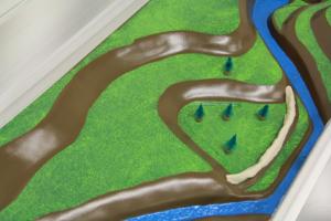 Stormwater Floodplain Simulation System, Clay-Levee