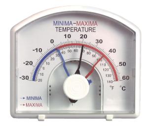 Dual Scale Max-Min Dial Thermometer
