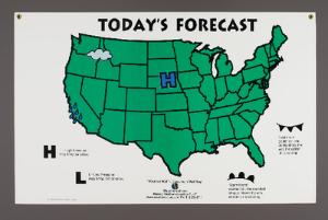 Weather Wall Classroom Map