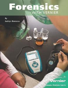 Forensics with Vernier Lab Book