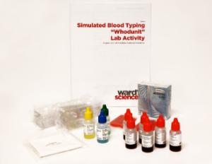Simulated Blood Typing "Whodunit" Kit