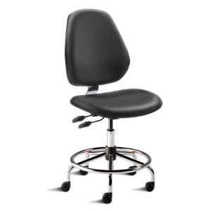 MVMT® Tech HD series seating with chrome metal finish