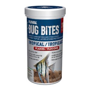 Fluval bug bites tropical flakes