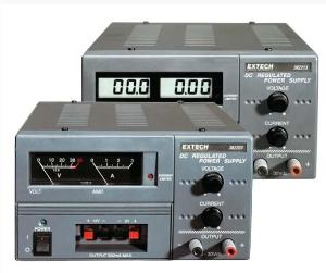 Power supply with digital display