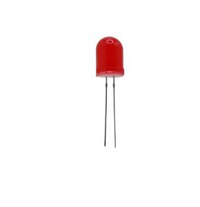 LED red jumbo 10 mm pack 10