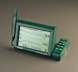 Humidity and Temperature Digital Chart Recorder