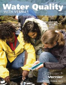 Water Quality with Vernier Lab Book