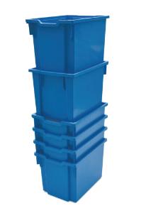 Jumbo (F3) Storage Tray in Cyan Blue