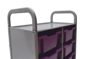 Gratnells Callero Plus Double Tray Cart Handles