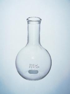 PYREX® Flat-Bottom Boiling Flasks, Long Neck, Corning