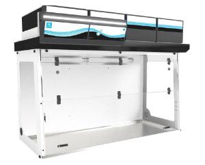 Airflow 714 laminar flow hood with stainless steel work surface