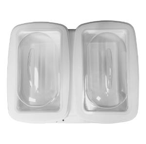 PolyPro Dual Water Bath with Lid