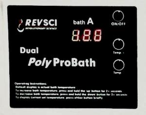PolyPro Dual Water Bath with Control Panel