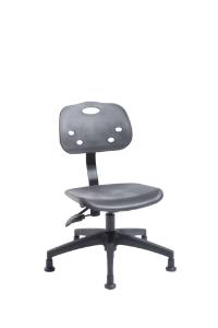 VWR® Polypropylene Lab Chairs, Desk Height, 2" Nylon Glides