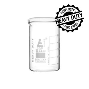 Beaker heavy duty glass 50 ml