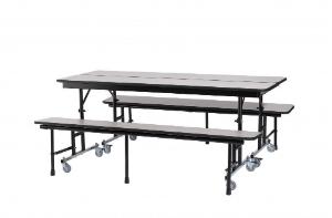 Convertible bench table