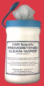 VWR® Premoistened Clean-Wipes
