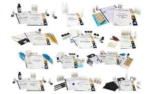 Forensic chemistry set of 12 labs