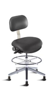 BioFit Eton Series Cleanroom Chair with adjustable Footring
