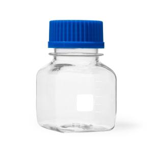 Media bottle square pc, 250 ml