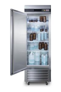 Refrigerator pharma lab solid door 23 cf lhd