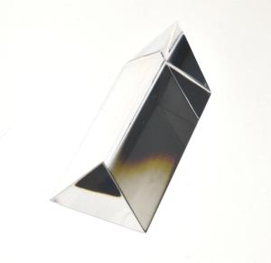 Prisms, acrylic, length of 150 mm