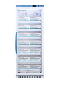 Pharma-vaccine series refrigerator with glass doors, 12 cu.ft.