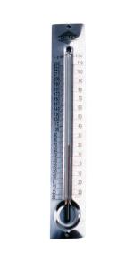 Metal Backed Student Dual Scale Thermometer, United Scientific Supplies