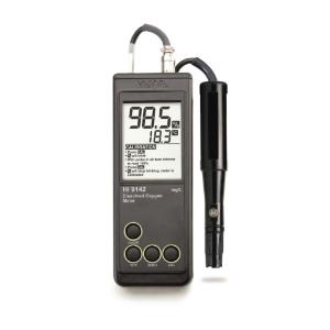 Polarographic portable dissolved oxygen meter