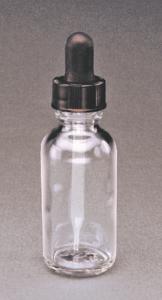 Flint Glass Round Dropping Bottle