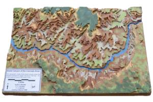 Geoblox grand canyon model