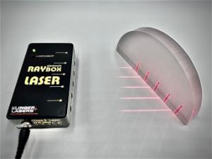 Laser white board optics kit