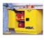 Justrite® Sure-Grip® EX Undercounter Yellow Flammable Storage Cabinets