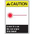 Caution Laser In Use Sign, EMEDCO