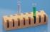 15-Place Wood Test Tube Support