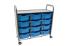 Gratnells Callero Plus Treble Tray Cart 12 Deep Trays- 470316-356
