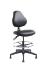 VWR® Upholstered Lab Chairs, CAL 133, Bench Height, 2" Nylon Glides