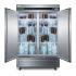 Medical laboratory series refrigerator with solid doors and casters, 49 cu.ft.